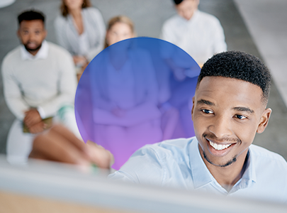 A diverse group of people discussing at a board to represent project management NQF5 qualification will be beneficial to project managers, team leaders, managers and supervisors