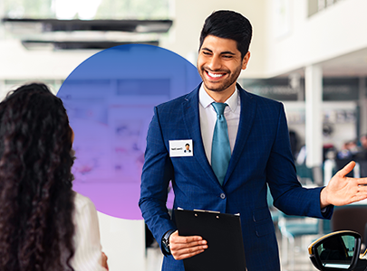 Two individuals discussing with each other representing sales assistant NQF 3 qualification that will be beneficial to service representatives, sales associates and retail professionals